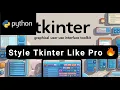 Tkinter ttk Styling Tutorial Customize Button Label using Style and map