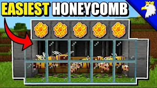 NEW EASIEST HONEYCOMB FARM Minecraft Bedrock 26.52/1.21+