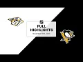 NHL Highlights | Predators vs. Penguins - November 16, 2025 | Global Series Sweden