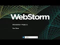 webstorm tutorial YueS
