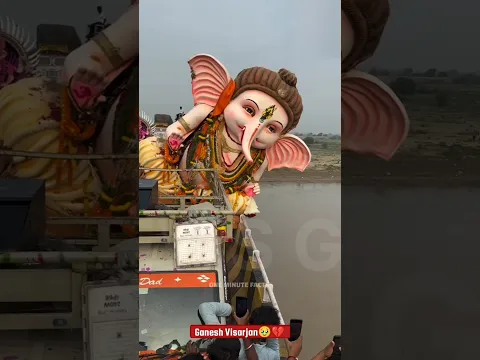 Please गणपति बप्पा की मूर्ति को ऐसे मत फेंको यार😭 #shorts #ytshorts #ganeshchaturthi