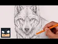 How to Draw a Dire Wolf Sketch Tutorial