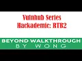 Cyber Security Ethical Hacking Pentesting Lab Vulnhub Walkthrough Hackademic RTB2