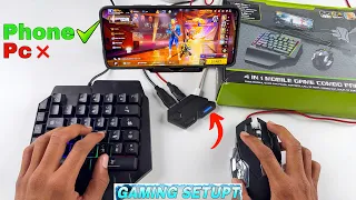 Keyboard and mouse ko connect karke phone ko pc ki tarah use kare full tutorial in phone 