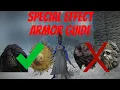 BEST ARMOR WITH SPECIAL EFFECTS Guide TO Special Effect Armor - ELDEN RING
