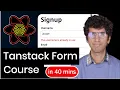 This FORM Library is the FUTURE - Tanstack React Form Course