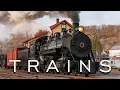 Download Lagu Stoom- en goederentreinen met Amerikaanse volksmuziek en prachtige landschappen | 4K