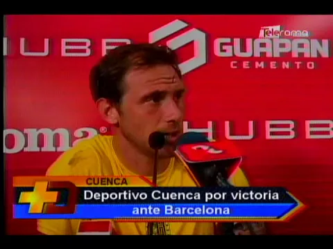 Deportivo Cuenca por victoria ante Barcelona