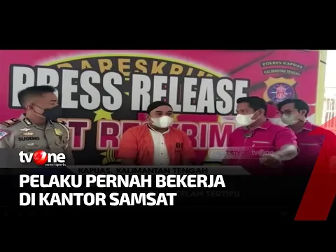 Polisi Berhasil Ringkus Pelaku Pemalsuan SIM di Kapuas