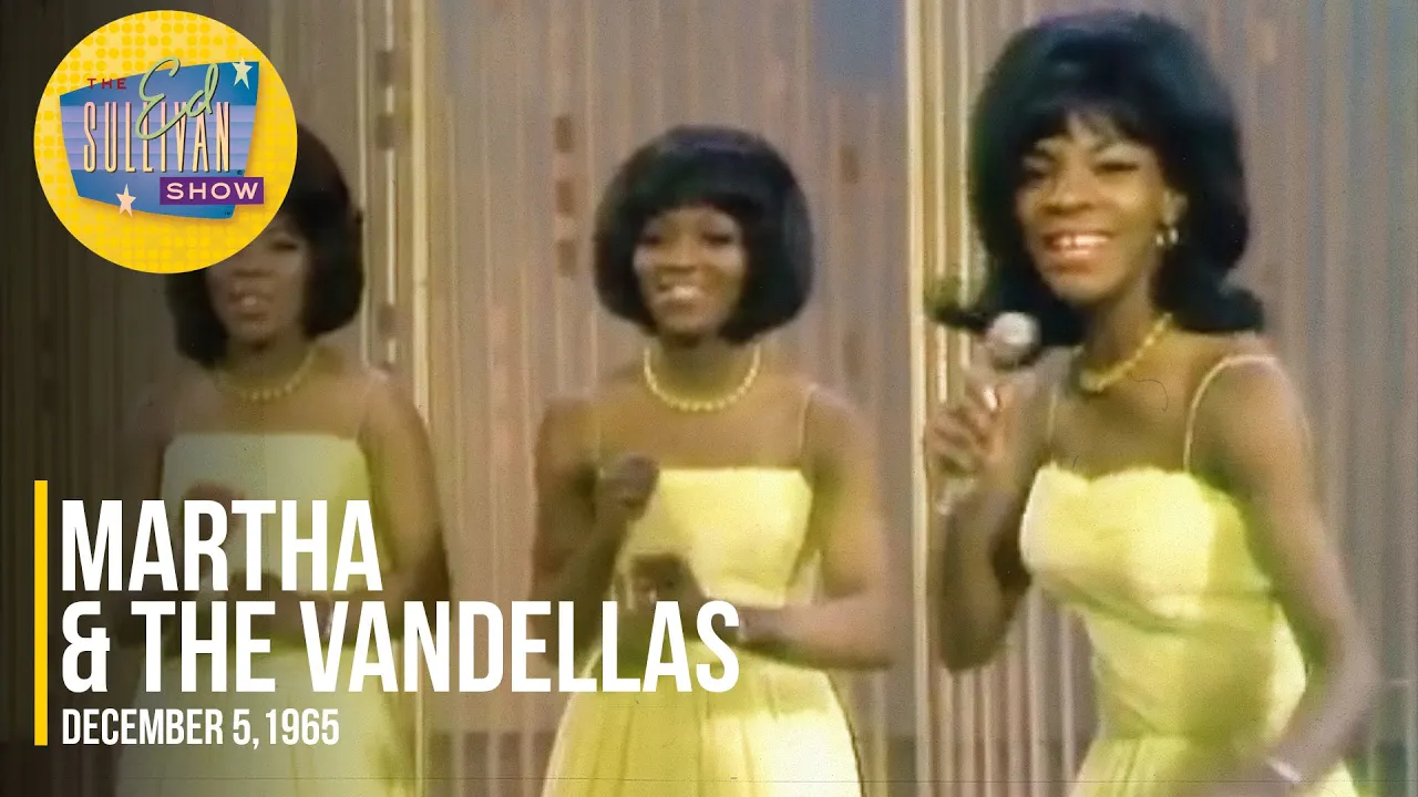 Martha & The Vandellas "Dancing In The Street" on The Ed Sullivan Show