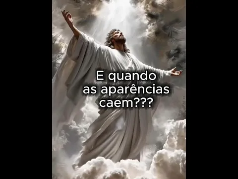 E quando as aparências caem??? #jesus #oração #fe #amor #paz #deustemumapalavraparavoce #reflexão