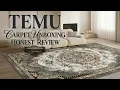 Temu Rug Unboxing Honest Review Worth It or Waste Rug Unboxing best deal temu