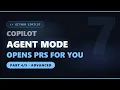 GitHub Copilot Masterclass Part 4 Agent Mode Autonomous Coding Advanced