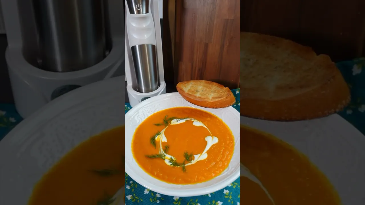 Sopa de Zanahoria  #RecetasRoyalPrestige #recetas #cocina #shorts