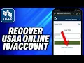 How To Recover USAA Online ID or Account - Easy Fix