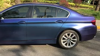 Matt Chameleon BMW Electro Metallic Vinyl Film for Car Wrapping