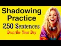 Download Lagu English Shadowing Practice | Slow English Listening \u0026 Speaking for Fluency Beginner to Intermediate