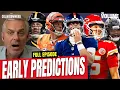 Colin Cowherd s EARLY 2026 NFL PREDICTIONS Bengals Giants Chiefs Bears Steelers Patriots