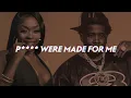 YFN Lucci, Tink - custom MADE (Lyrics)
