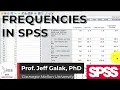 Frequencies in SPSS Tutorial SPSS Tutorial
