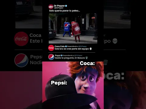Dr Pepper intentó acabar la guerra Pepsi vs Coca-Cola 💀