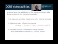 HTML5 Security Part - CORS