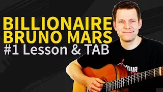 Download How to play Billionaire On Guitar - Lesson \u0026 TAB - Bruno Mars \u0026 Travie McCoy MP3