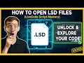How to Open LSD Files LiveCode Script