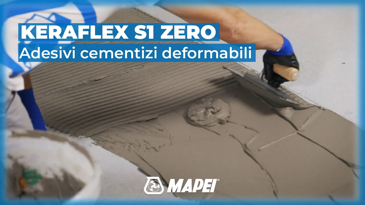Adesivo per piastrelle Grigio 25kg KERAFLEX EXTRA S1 ZERO - Mapei