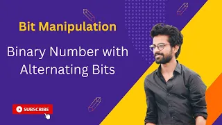 Bit Manipulation Binary Number with Alternating Bits Leetcode 693 C Java