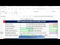 Highline Excel 2016 Class 24 Financial Functions PMT RATE NPER and FV 12 Examples