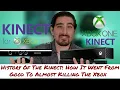 History Of The Kinect How It Went From Innovation To Almost Killing The Xbox