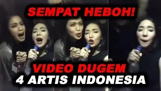 Download Video Dugem 4 Artis Indonesia Yang Sempat Hebohkan Medsos MP3