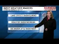 Heavy lake effect snow in Northern Western NY
