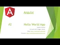 Angular Tutorial - Hello World