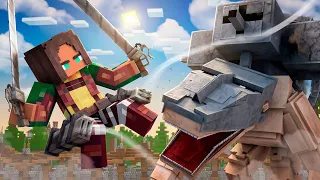 TITÃ CARROÇA QUER ME DEVORAR no ATTACK ON TITAN