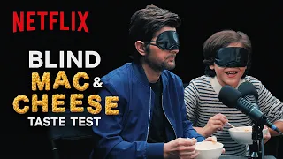ASMR Mac & Cheese Blind Taste Test ft. Adam Scott & Acston Porto | The Whisper Man | Netflix