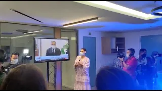 بالفيديو فرحة حزب التجمع الوطني للأحرار بعد نتائج انتخابات 2021 