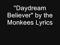 Daydream Believer - The Monkees *WITH LYRICS!*