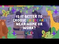 Is it Better to Choose Childcare Near Home or Work