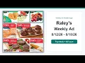Raley s Weekly Ad 26 - 26 Top 10 Deals