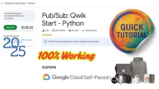 Qwik Start - Python GSP094 Easy Guide