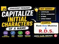 Convert Full Name to Initials in JavaScript