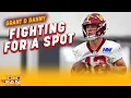 Luke McCaffrey on Competing With Stefon Diggs Commanders WR Battle Grant Danny
