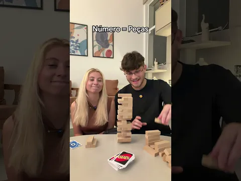 DESAFIO DO JENGA IMPOSSÍVEL