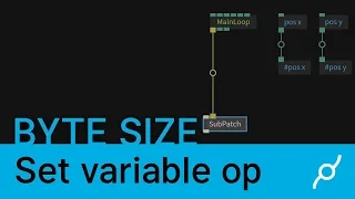 Set variable op tutorial - byte size