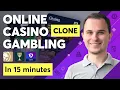 How to Build an Online Casino Gambling Website or App Like BetMGM Caesars or FanDuel