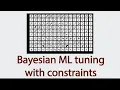 ML model tuning with constraints CNN tuning for MNIST example