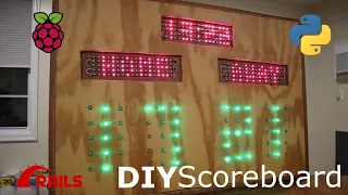 HOW TO MAKE SCOREBOARD DIY Score Counter Raspberry Pi Projects Python Programming
