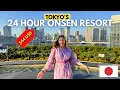 I Spent 24 HOURS in an Onsen Spa in Tokyo Better than a hotel